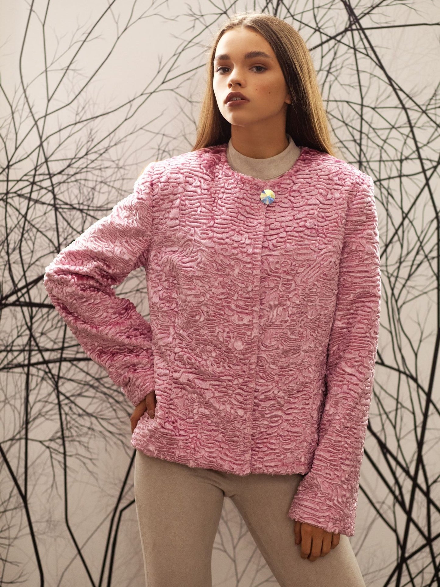 Luxury Fur
Luxury Coat
Women Coats
Luxury Gift
Bright Winter Coat
Pink Fur Jacket
Womens Pink Jacket
Beautiful Jacket
Pink Women's Jackets
Simple Women Jacket
Fake Fur Jacket
Short Basic Fur Coat
Pink Faux Fur Jacket