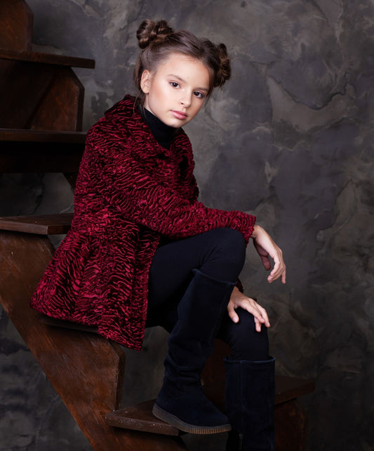 Faux Fur Kids Coat
Luxury Kids Coat
Winter Kids Coat
Furry Kids Coat
Kids Winter Coat
Kids Red Coat
Kids French Design
Garnet Kids Jacket
Red Kids Jacket
Children Clothes
Children's Fur Coats
Bordeaux Kids Coat
Girl's Fall Outfit