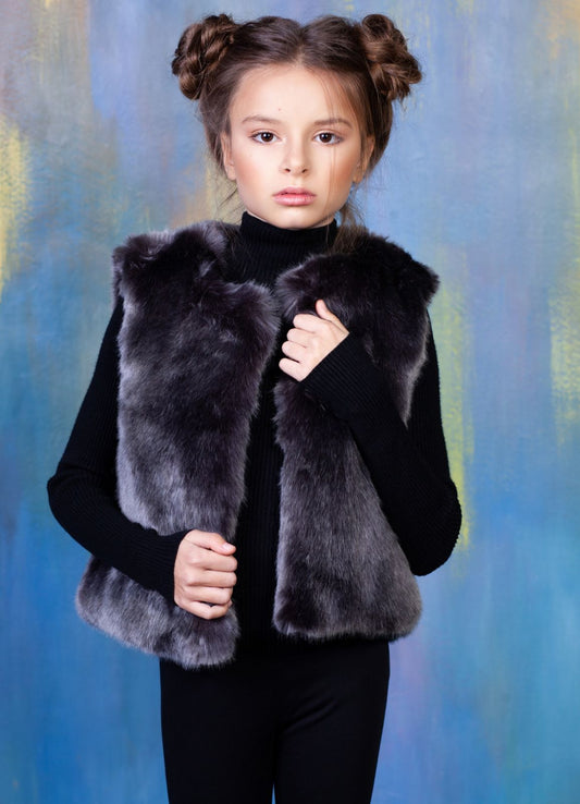 Girl Fur Vests
Eco Fur Kids Vest
Fur Kids Vest
Luxury Kids Vest
Winter Kids Vest
Furry Kids Vest
Gray Kids Coat
Girls Gray Fur Vest
Sable Kids Vest
Graphite Kids Vest
Teen's Soft Vest
Winter Vest For Teen
Girl's Fur Vests

